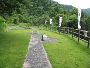 稲荷神社埋没鳥居公園の展望所