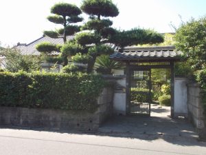 垂水麓武家門のある風景和泉家