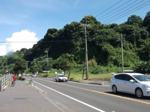 垂水の地名の発祥地垂水城跡