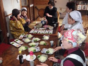 料理の合間のおしゃべり、たのしい！！