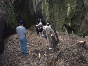 高城跡、空掘り