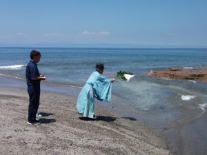 まさかり海水浴場河口