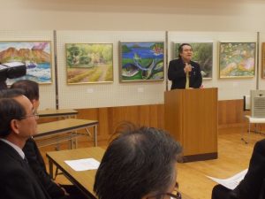 第１回和田英作、香苗記念絵画コンクール審査発表-5