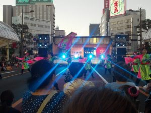 ＹＯＳＡＫＯＩ九州、中国ＩＮみやざき前夜祭-第２会場