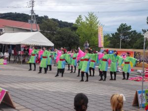 垂水ＹＯＳＡＫＯＩ桜輝楽の踊りスタート