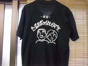 民泊手話用Ｔシャツを作りました。-2