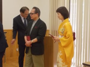 ミヤギタケオ氏　室田志保さん