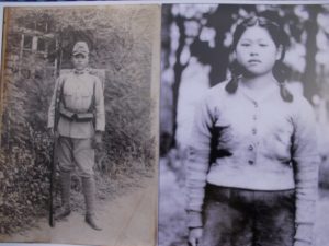 田之上絹子さん７１年ぶりに婚約者と-1