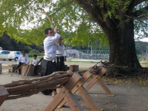 高山示現流発祥の地にて-4