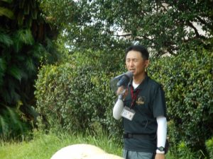 １４年目、１００キロの旅実行委員長の横顔-3