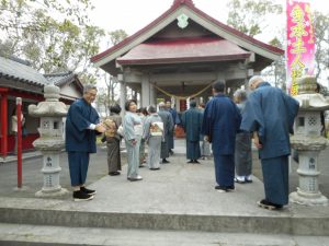 下宮神社参拝