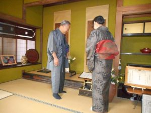 思い出の紬