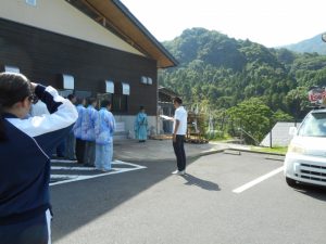 猿ヶ城、まさかり山、川、海開き-1