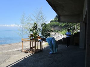 森の駅、まさかり海水浴場神事-4