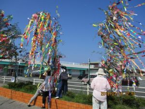 地域づくり２年目の七夕飾り-3